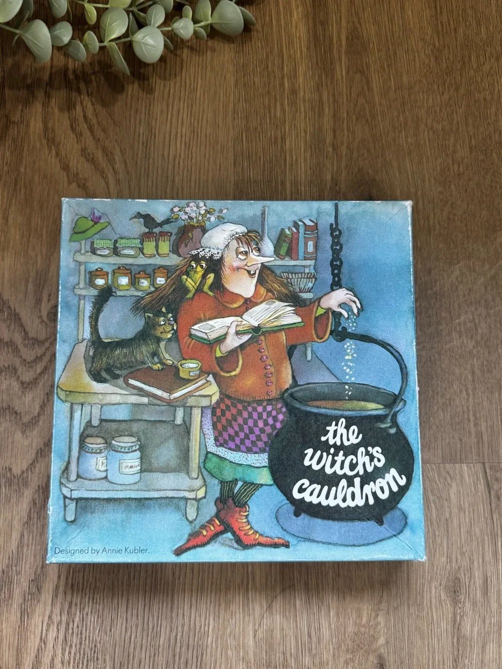 Vintage 1984 The Witch’s Cauldron Game Annie Kubler Complete